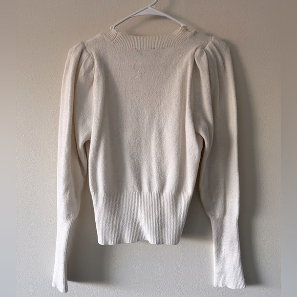 EXPRESS cardigan in white Size SMALL - Picture 2 of 2